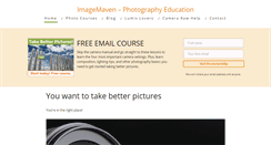 Desktop Screenshot of imagemaven.com